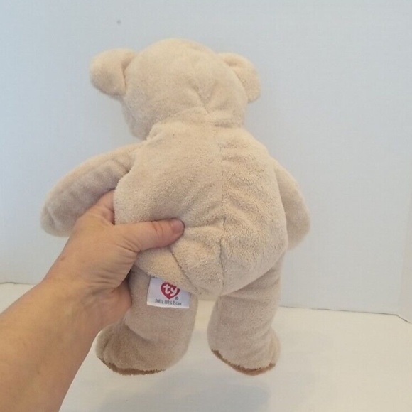Vintage Ty Pluffies Collection Tan Teddy Bear Plush 2004 - Picture 6 of 9